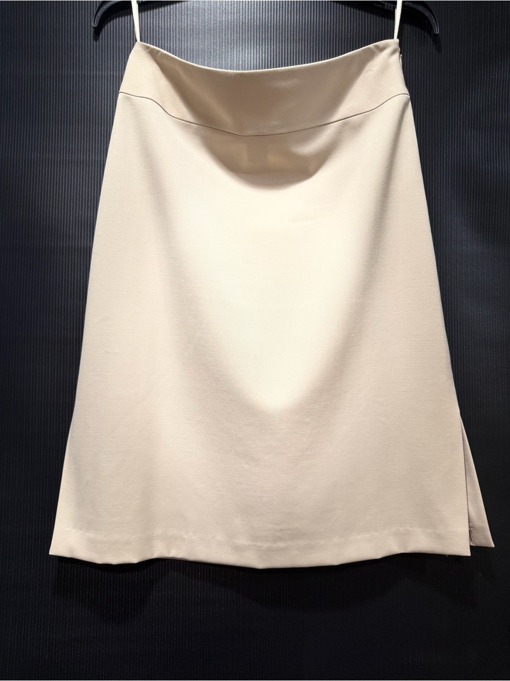 Banana Republic Cream A-Line Skirt